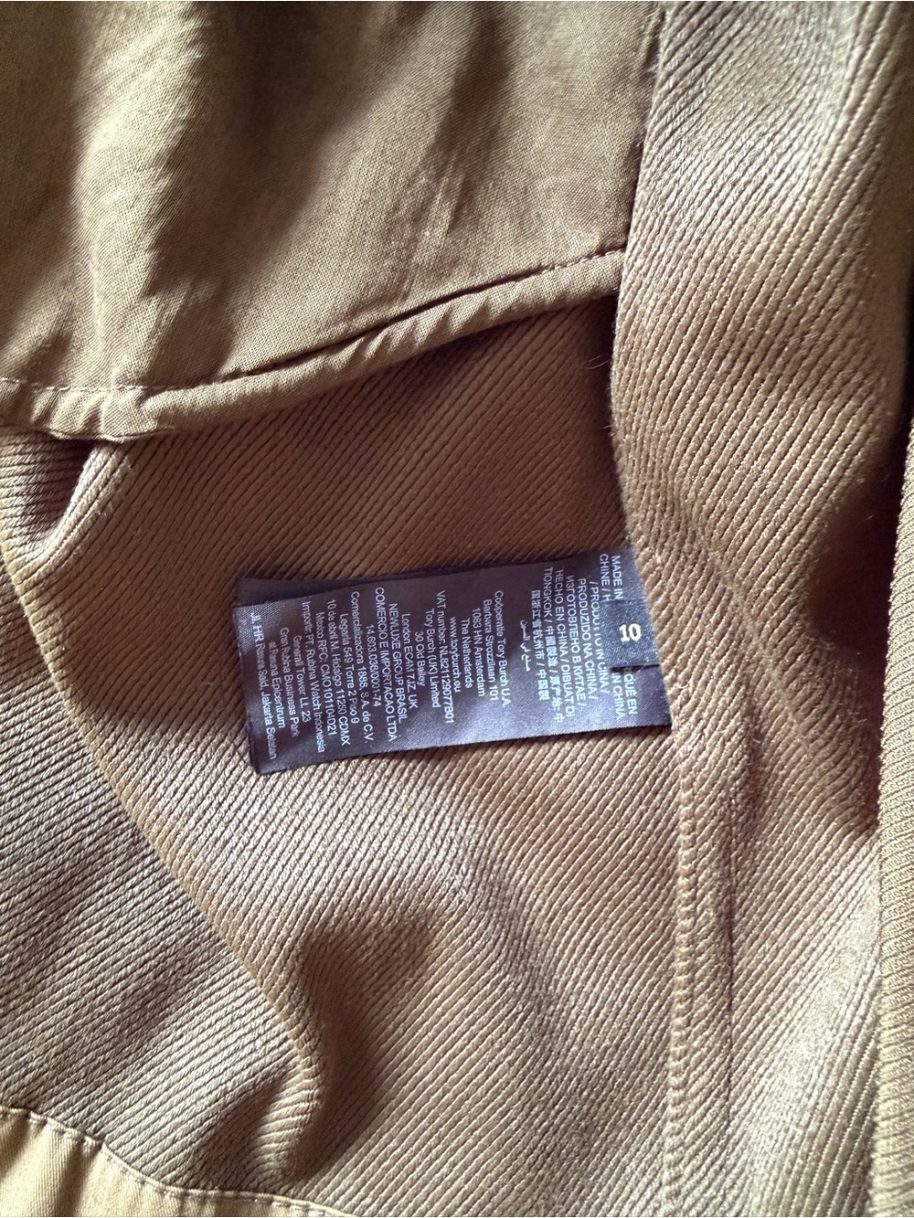 Tory Burch Zip Front Dress - Picture 7 of 7